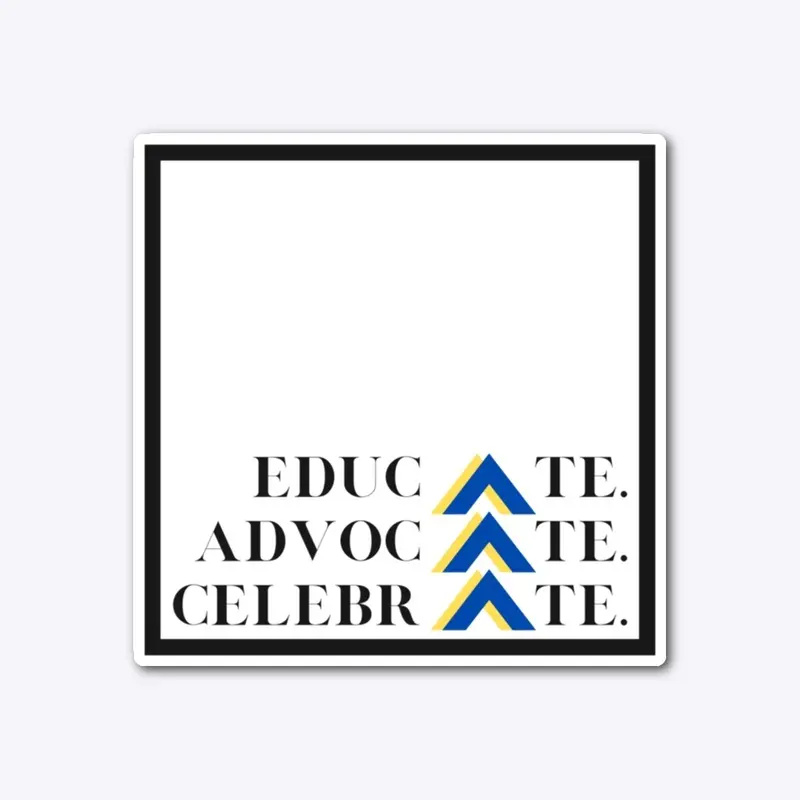 The Advocate Sticker